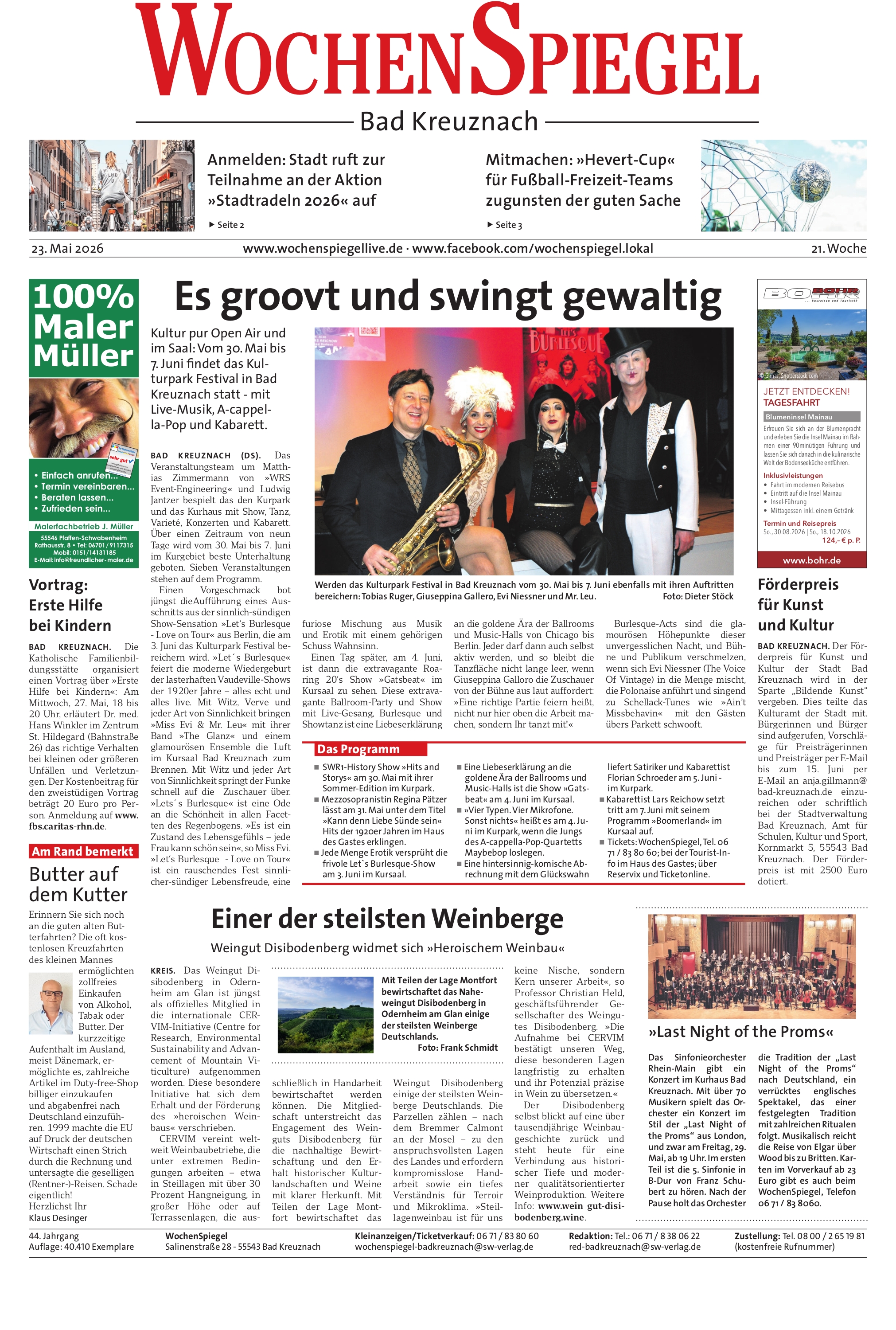 Bad Kreuznacher WochenSpiegel - 21. Woche | 21.05.2026