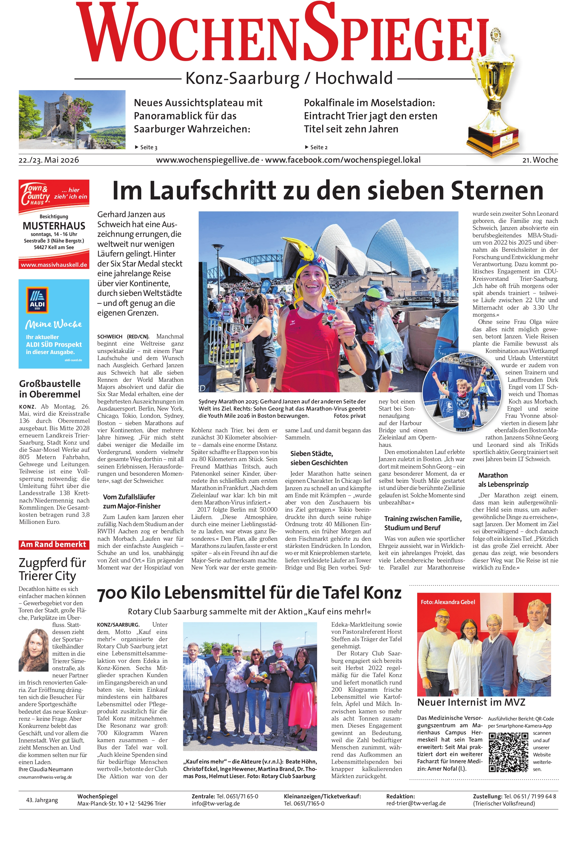 Hochwälder WochenSpiegel - 21. Woche | 21.05.2026