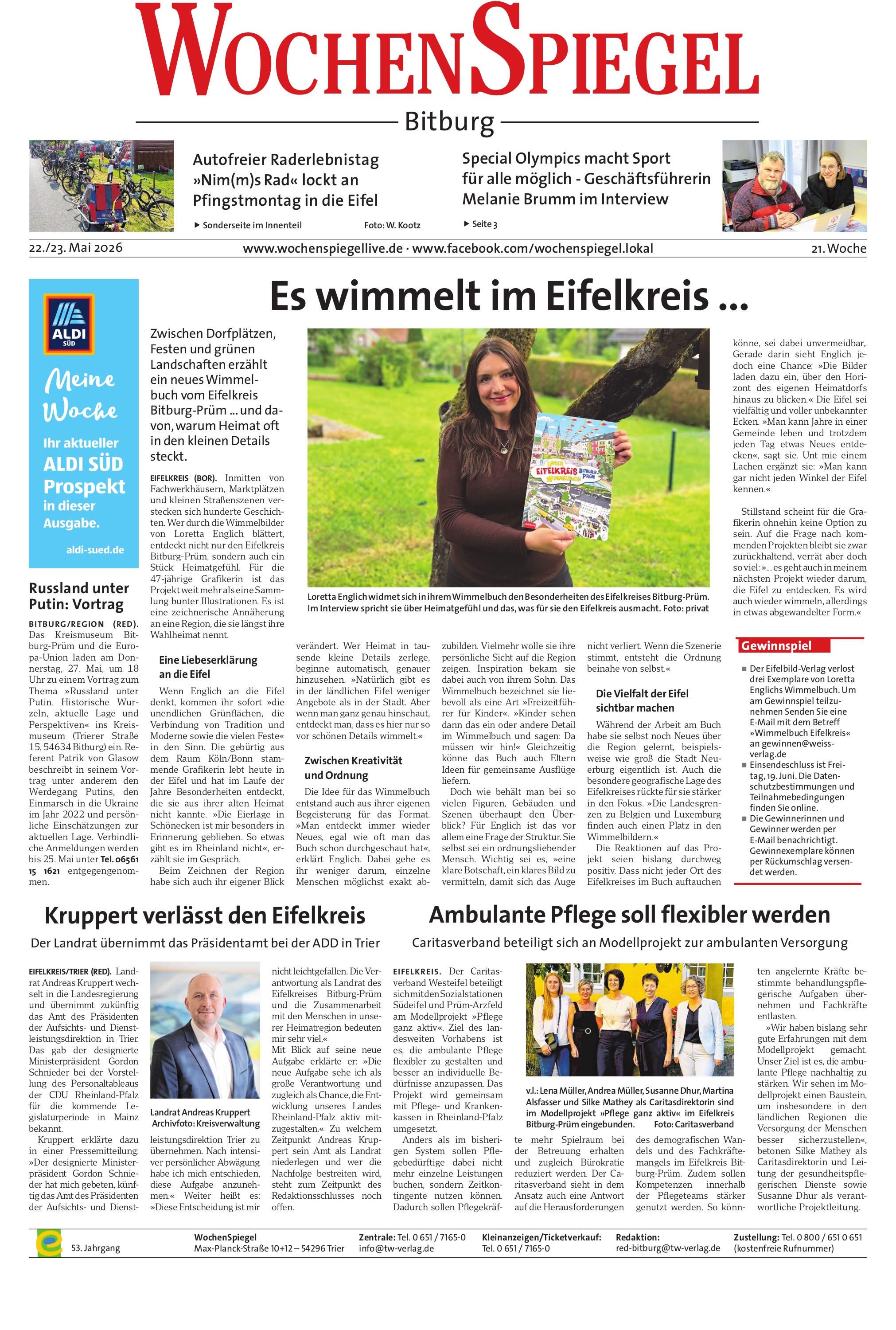 Bitburger WochenSpiegel - 21. Woche | 21.05.2026