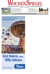 Bad Kreuznacher WochenSpiegel - 33. Woche | 15.08.2026