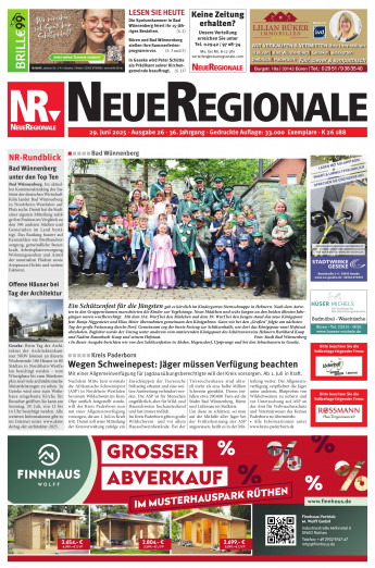 aktuelle NeueRegionale als ePaper