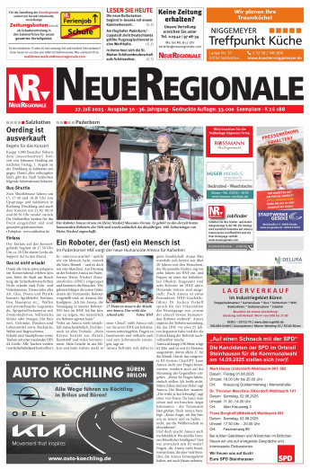 aktuelle NeueRegionale als ePaper