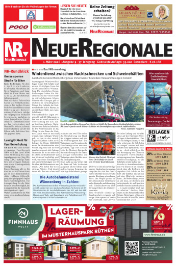 aktuelle NeueRegionale als ePaper