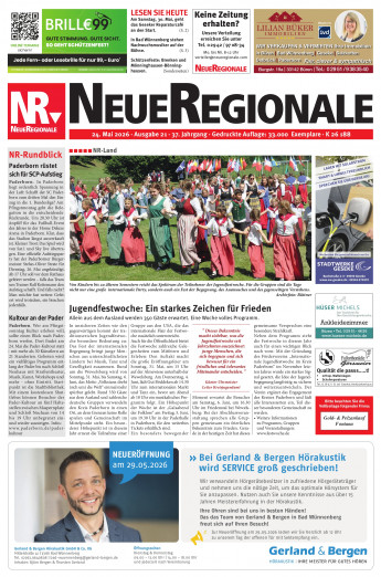 aktuelle NeueRegionale als ePaper