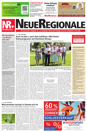 aktuelle NeueRegionale als ePaper
