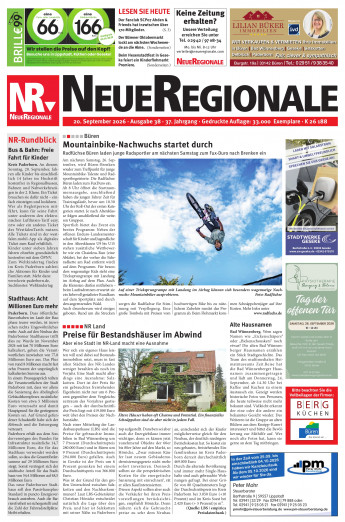 aktuelle NeueRegionale als ePaper